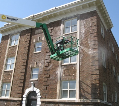 commercial building washing Indianapolis Indiana